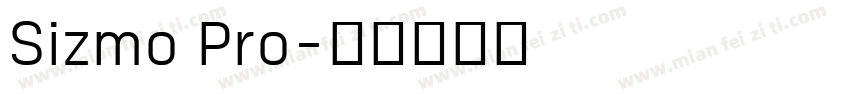 Sizmo Pro字体转换